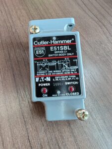 Used Cutler Hammer E51SBL Series C1 Switch Body For E51 Sensor
