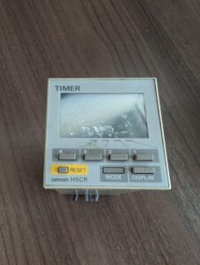 Used Omron H5CR-B Machinery Timer Digital 100-240VAC