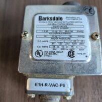 Used Barksdale Econ-O-Trol Vacum Actuated Switch DIA-Seal Piston design E1H-R-VAC-P6