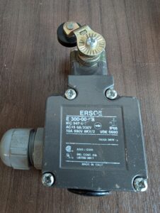 Used ERSCE Limit Switch E-300-00-IM Limit Switch IP66 Rated 6A-230V to 10A-690V