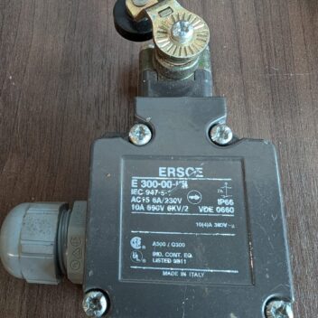 Used ERSCE Limit Switch E-300-00-IM Limit Switch IP66 Rated 6A-230V to 10A-690V