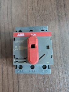 Used ABB OT63F3 Switch Block 63-80A Used I Original Box