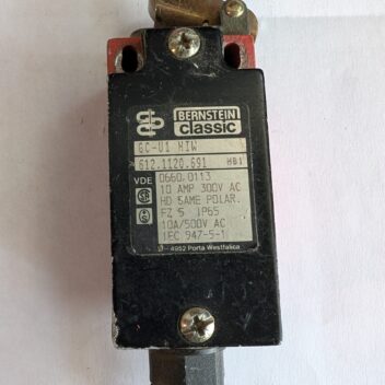 Used Bernstein Limit switch GC-A2-H1WM.EB-P 6A 380V With Roller Arm Actuator