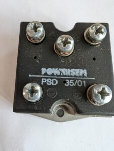 Used Powersem 3PH Bridge Rectifier PSD 35-01 1200V 38A