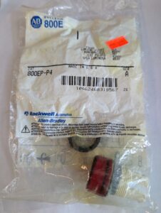 Used Allen Bradley Pilot Light Kit 800E-AP7 Red New In Original Package