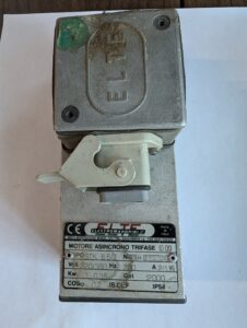 Used Elite Elettromandrini SR-L 3 Phase Motor  IPOSTK 65-2 35KW 220-380HZ 2-1.16A 120000RPM