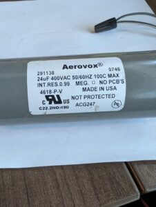 Used Aerovox Capacitor ACG247 400VAC 50-60HZ