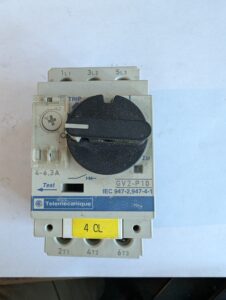 Used Telemecanique Manual Motor Starter GV2-P10 3.3A 690V 50-60HZ