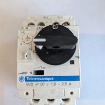 Used Telemechanique Manual Motor Start Up Protector GV2-P07 .75KW@400V 1.6-2.5A