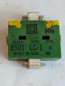 Used Square D Contact Cartridge Class 8501 Type LC-1 Series A