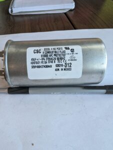 Used CSC 628318-312  Capacitor S10000 AFC Protected 370VAC 50-60HZ