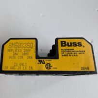 Used Bussmann BM6033SQ Fuse Holder 30A 600V Used With 20A Fuses
