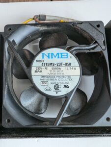 Used NMB  Machinery Fan 4715MS-23T-B50 50-60HZ 230VAC 15-14W