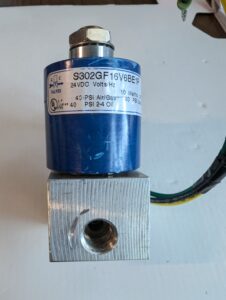 Used GC Valves Solenoid Valve S302GF16V 24VDC 10W 40PSI