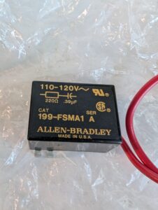Used Allen Bradley Surge Supressor 199-FSMA1 110-120V Series A Un-Used In Original Box
