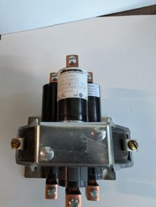 Used Durakool Mercury Displacement Relay 3060APS120AC 3P Single Throw 120VAC - 480Max VAC Brand New In Original Box