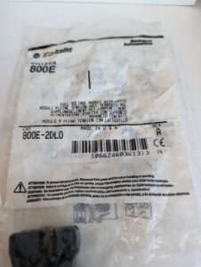 Used Allen Bradley Full Voltage Module With Latch 800E-2DL0 New In Package