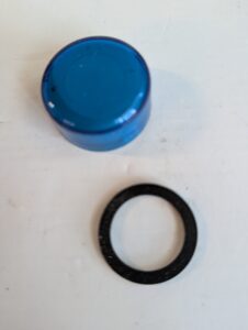 Used Allen Bradley Pilot Light Blue Lens Only In Original Package