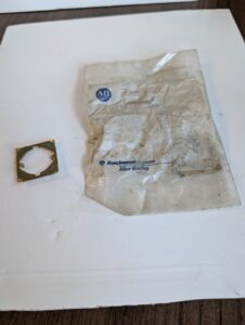 Used Allen Bradley Light OR Switch Plate 800E-ALC1