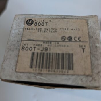Used Allen Bradley Selector Switch 800T-J91 In Original Box Type 4-13