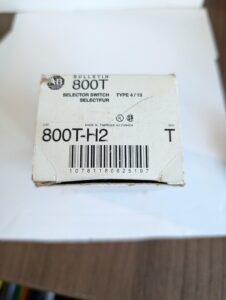Used Allen Bradley Selector Switch 800T-H2 In Original Box
