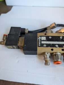 Used Pneumax Solenoid Pneumatic Valve with switch