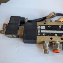 Used Pneumax Solenoid Pneumatic Valve with switch