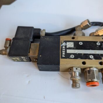Used Pneumax Solenoid Pneumatic Valve with switch