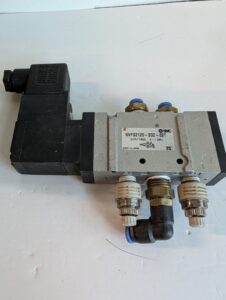 Used SMC Solenoid Valve NVFS2120-3DZ-OT2 5-Port 2 Position Single Acting