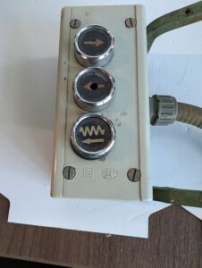 Used Moeller Crane Remote Control Housing With 3 Button Control