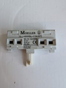 Used Moeller Auxiliary Contact NHI-E-11-PKZ0 220-240V 1A