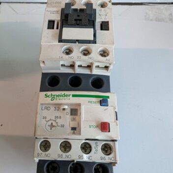 Used Schneider Overload Relay Combo LRD32-LC1D32