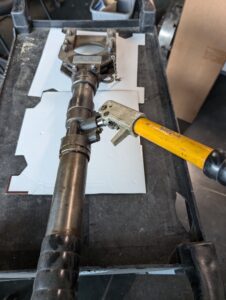 Used Izumi Hydraulic Cable Cutter # S85 4.5 Inch Opening