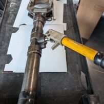 Used Izumi Hydraulic Cable Cutter # S85 4.5 Inch Opening