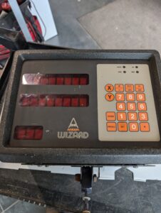 Used Anilam Wizard 166-2 Monitor 175VAC 6A 10W 60Hz