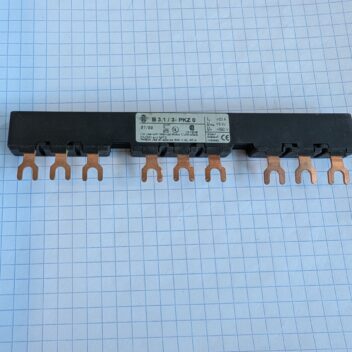 Used Moeller 9 Position Busbar B3.1-3-PKZ 0 600VAC 65A