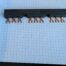 Used Moeller 9 Position Busbar B3.1-3-PKZ 0 600VAC 65A