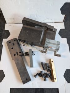 Used Servo Tool Holder With Camozzi Pneumatic Cylinder 31F2A020A010