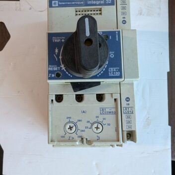 Used Telemecanique Integral 32 LD4-LC130 Full Voltage Contactor Switch With LC012 Auxiliary