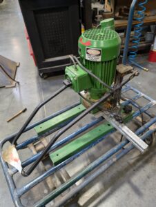 Used Mepla Mat 750 Hinge Drill 110V 800VA Single phase