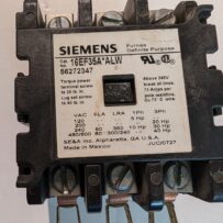 Used Siemens Furnas Definite Purpose Contact Block 16EF 35A ALW 120VAC