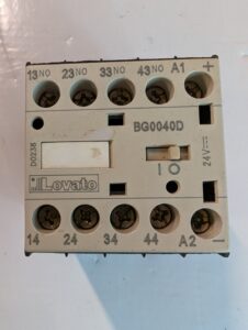 Used Lovato Auxiliary Contact Block BG0040D
