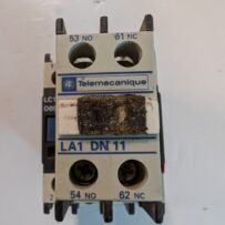 Used Telemecanique Contact Block with LA1 DN 22 Auxiliary