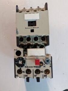 Used Moeller Contact Block DIL 00 M-10 With Z00-10 Auxiliary Relay
