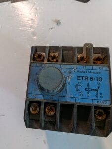 Used Moeller Timing Relay ETR 5-10