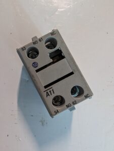 Used Allen Bradley Auxiliary Contact Block A11  100-F Series B