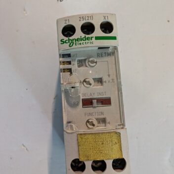 Used Schneider Time Delay Relay RE7MY13MW