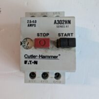 Used Cutler Hammer Manual Motor Starter A302HN 600V 60A