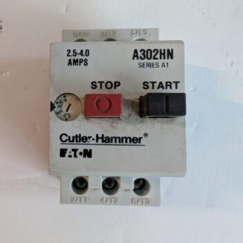 Used Cutler Hammer Manual Motor Starter A302HN 600V 60A