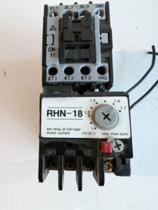 Used Taian Manetic Contactor CN-11  W RHN-11 Thermal Overload Relay